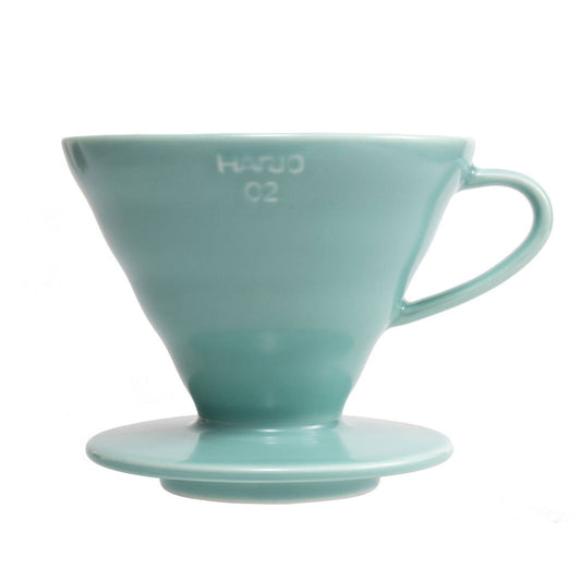 V60 Ceramic Coffee Dripper 02 - Turquoise